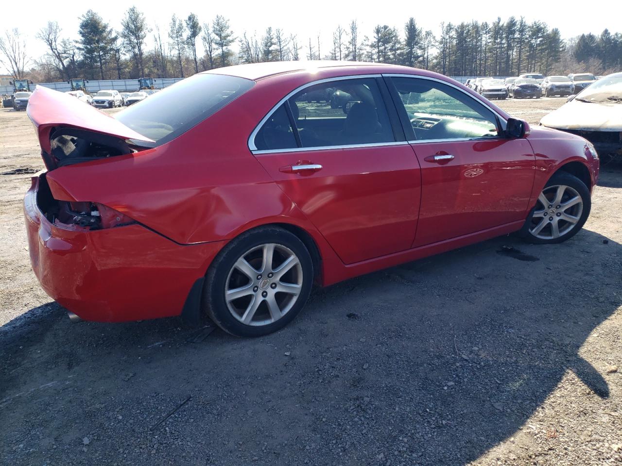 2004 Acura TSX VIN JH4CL96864C043606 Copart auction photo, all over / undercarriage damage thumbnail 3