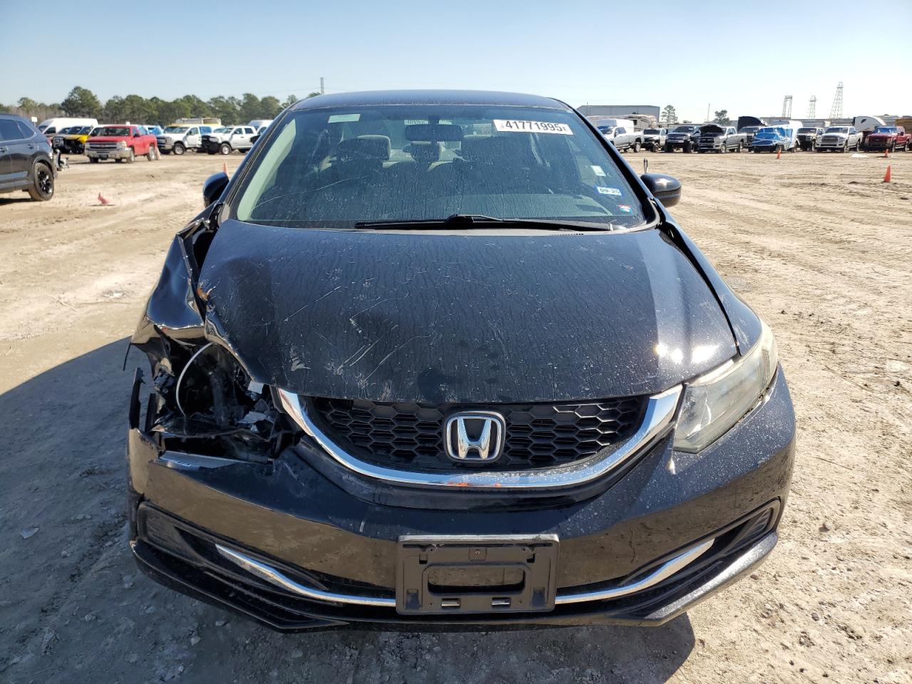2014 Honda Civic VIN 19XFB2F55EE020858 Copart auction photo, front end damage thumbnail 5