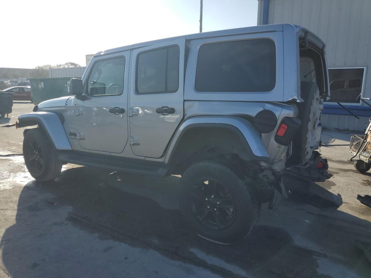 2020 Jeep Wrangler VIN 1C4HJXEG2LW119071 Copart auction photo, all over damage thumbnail 2