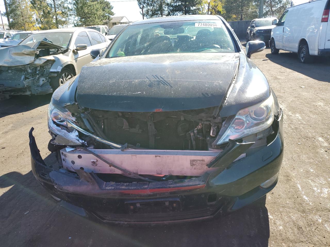 2010 Lexus LS VIN JTHDL5EF5A5001263 Copart auction photo, front end damage thumbnail 5