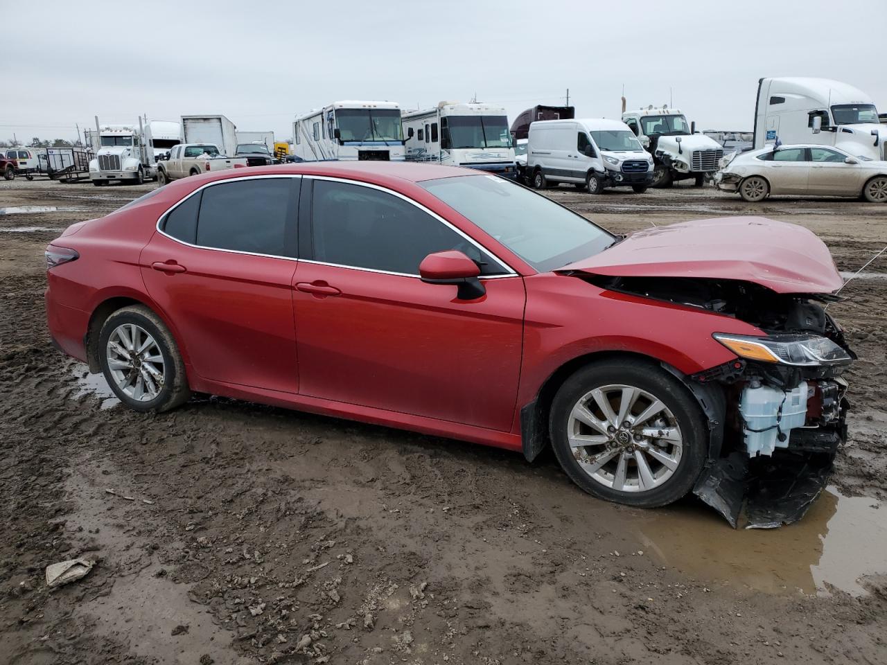 2024 Toyota Camry VIN 4T1C11AKXRU233434 Copart auction photo, front end / undercarriage damage thumbnail 4