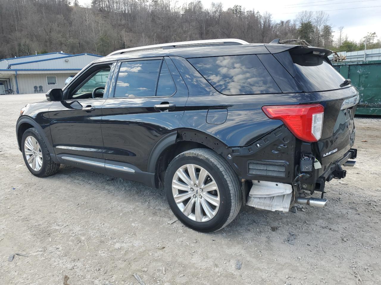 2022 Ford Explorer VIN 1FMSK8FH0NGC11367 Copart auction photo, rear end damage thumbnail 2