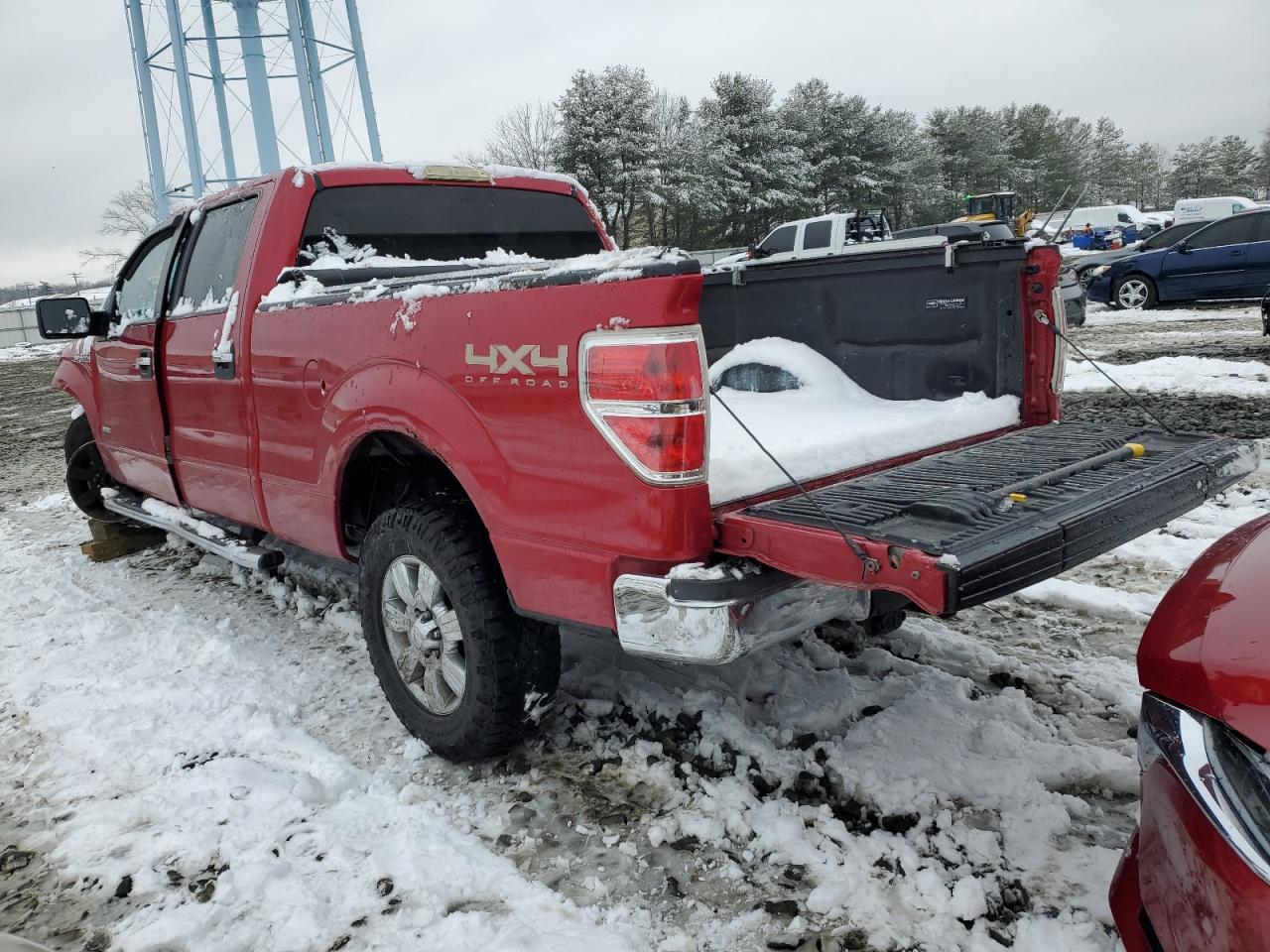 2012 Ford F-150 VIN 1FTFW1ET8CKD87553 Copart auction photo, front end / undercarriage damage thumbnail 2