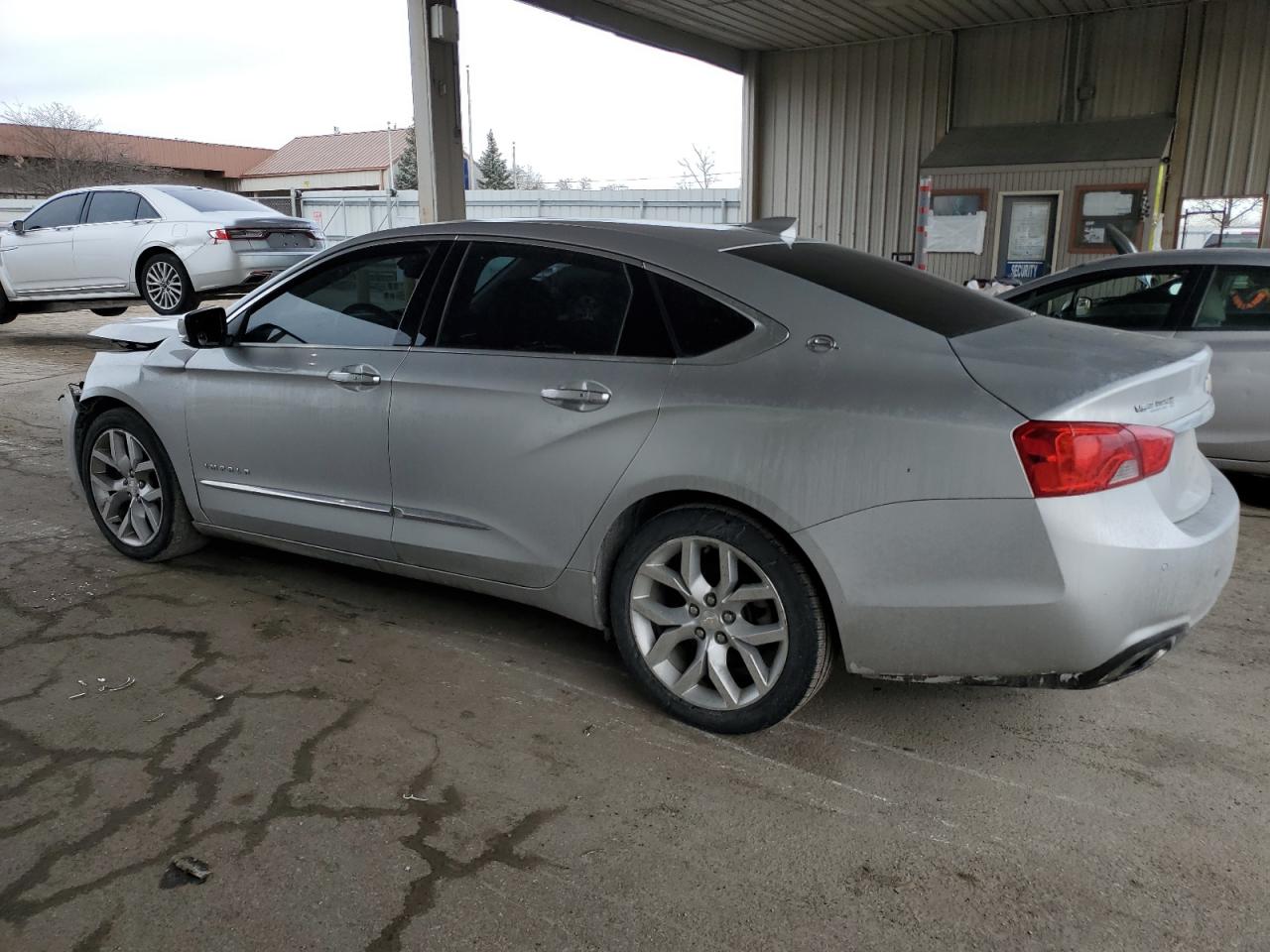 2017 Chevrolet Impala VIN 2G1145S3XH9160264 Copart auction photo, front end / side damage thumbnail 2