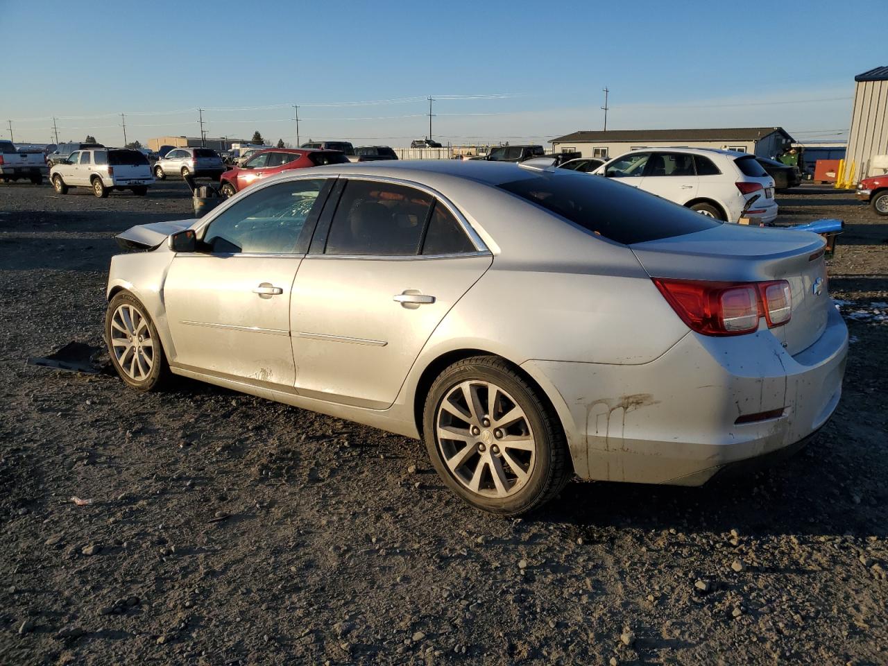 2015 Chevrolet Malibu VIN 1G11D5SL2FF139591 Copart auction photo, front end / side damage thumbnail 2