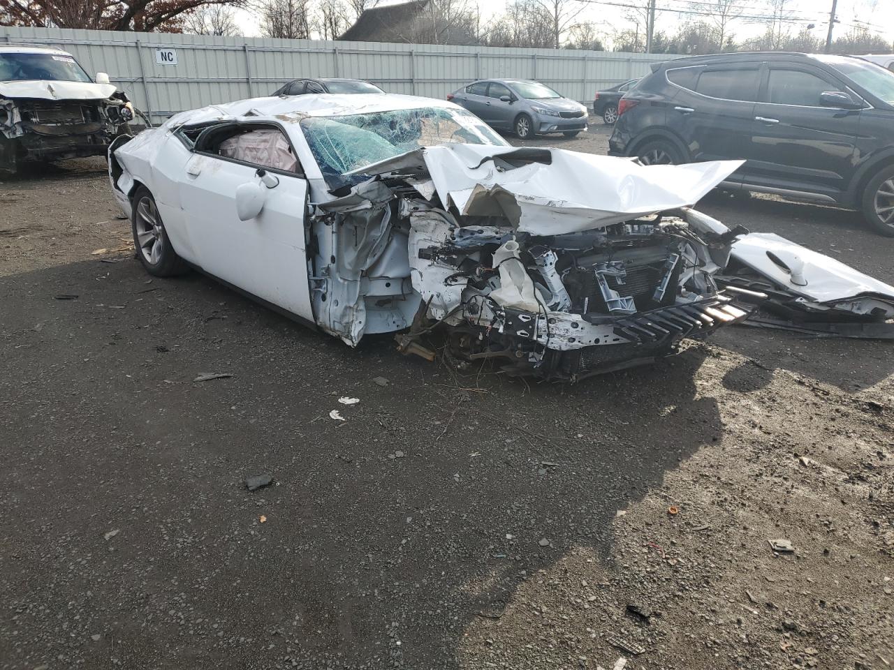 2018 Dodge Challenger VIN 2C3CDZAG6JH237630 Copart auction photo, all over damage thumbnail 4