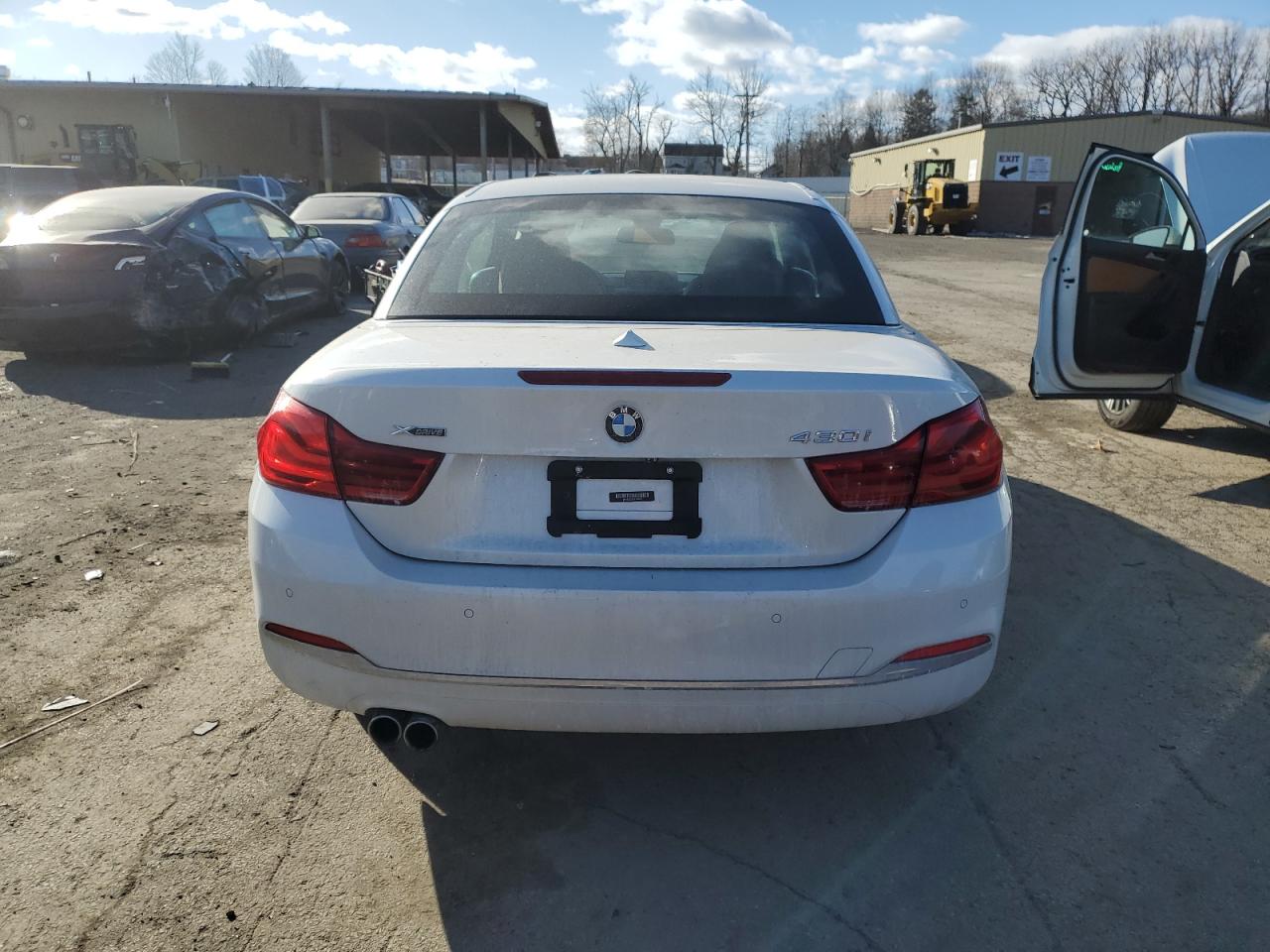 2018 BMW 4er VIN WBA4Z3C55JEC56297 Copart auction photo, front end / minor dent/scratches damage thumbnail 6