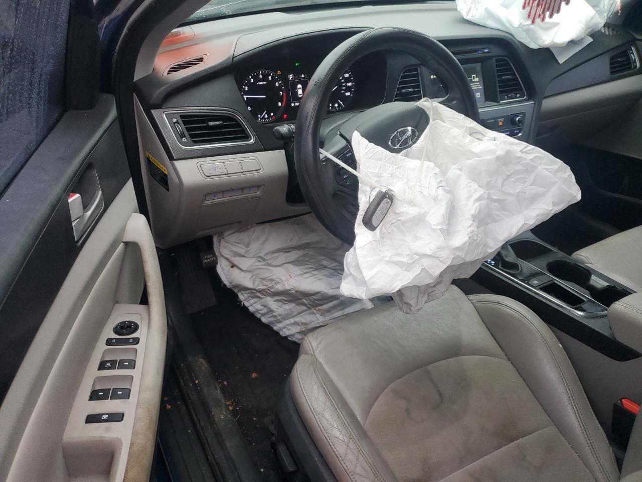2017 Hyundai Sonata VIN 5NPE34AF6HH588878 Copart auction photo, front end damage thumbnail 8