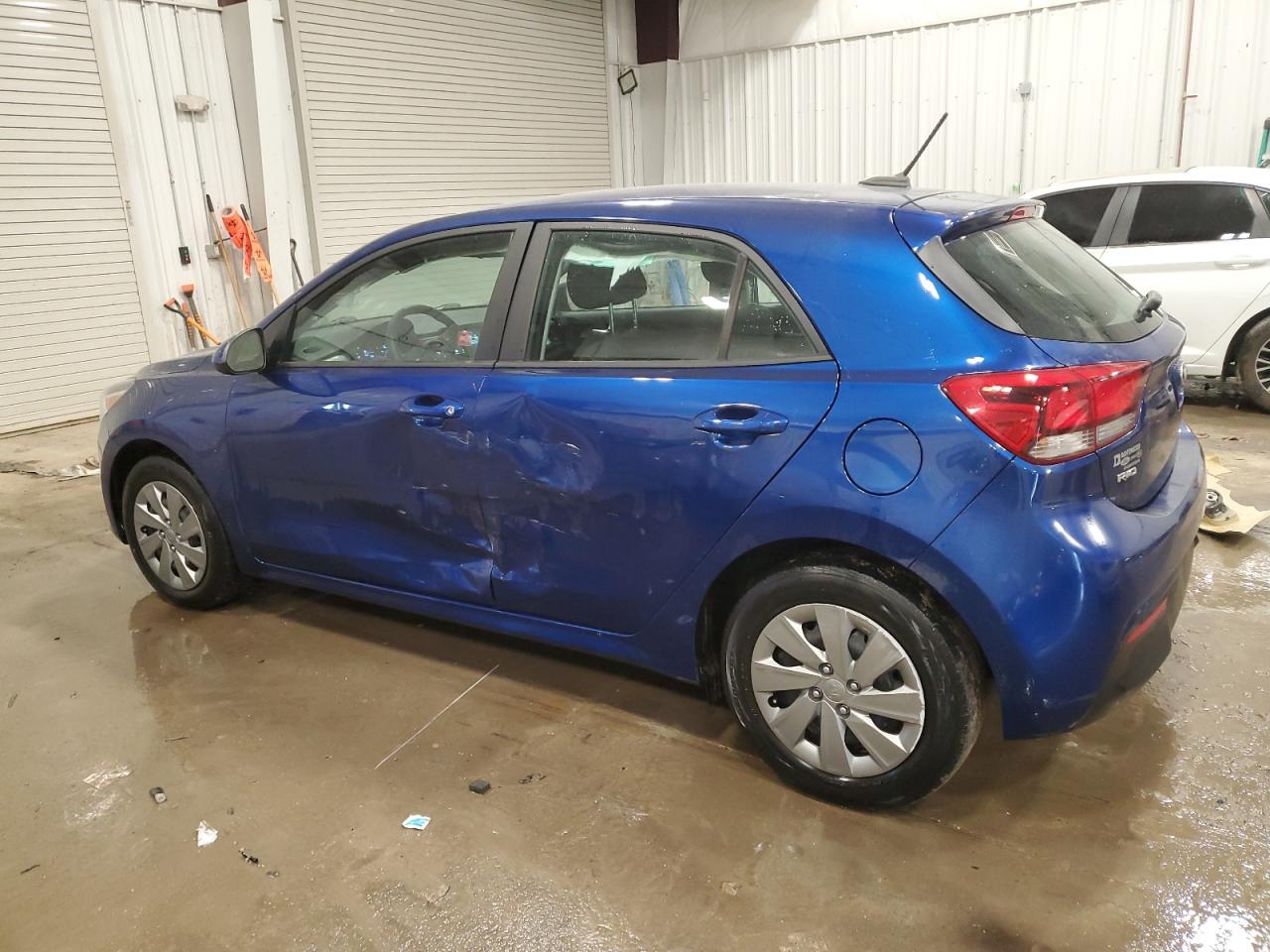 2020 KIA Rio VIN 3KPA25AD3LE309356 Copart auction photo, side damage thumbnail 2