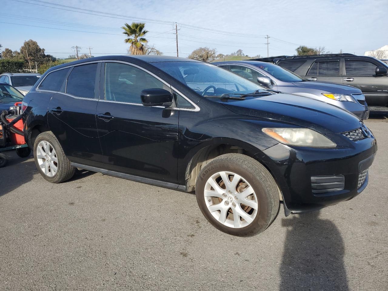 2008 Mazda CX-7 VIN JM3ER29LX80213075 Copart auction photo, vandalism damage thumbnail 4