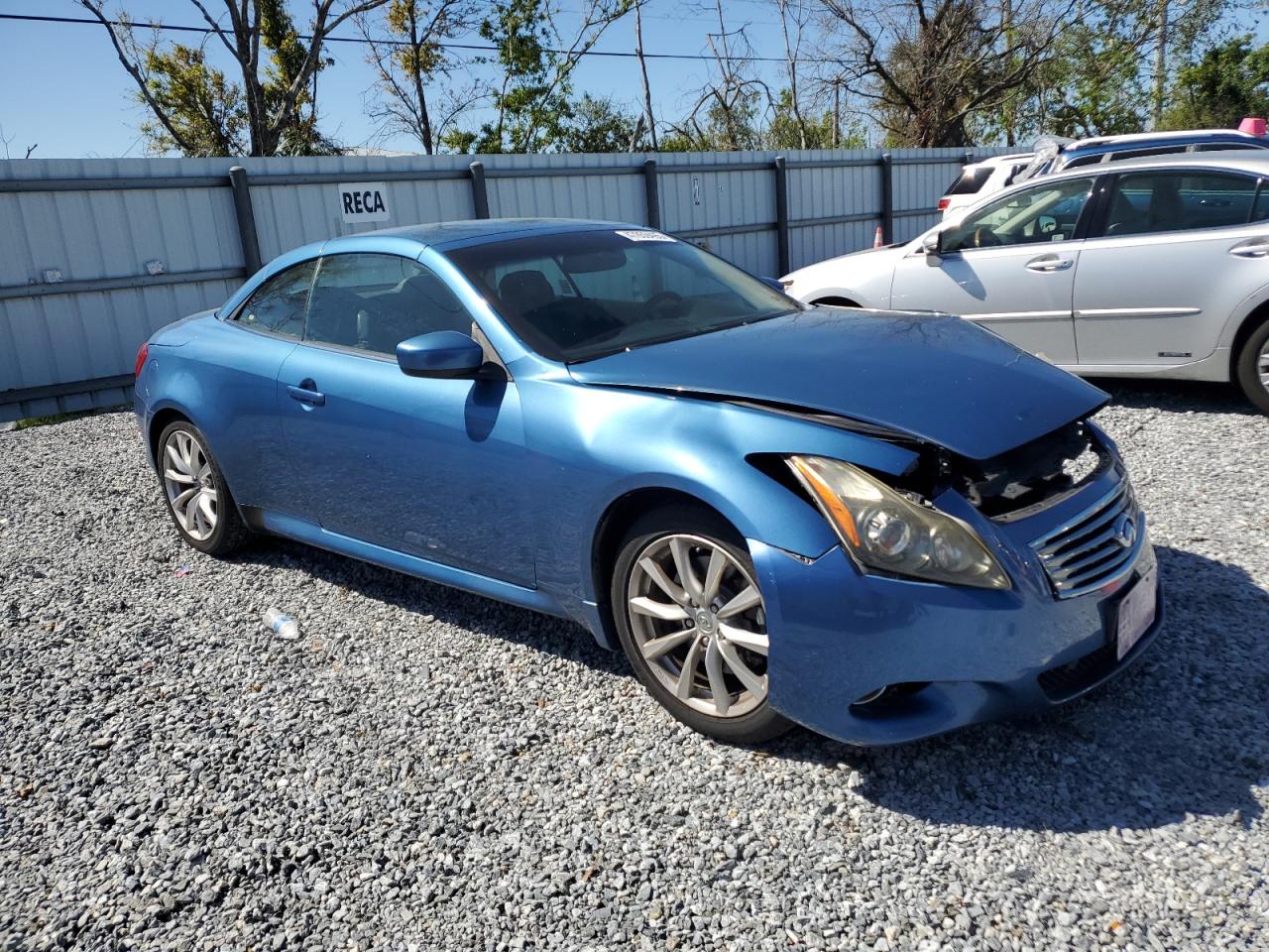 2011 Infiniti G VIN JN1CV6FE6BM952648 Copart auction photo, front end damage thumbnail 4