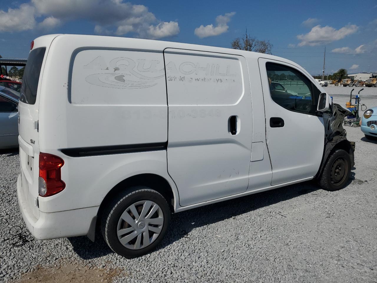 2015 Nissan NV VIN 3N6CM0KN1FK708492 Copart auction photo, front end / side damage thumbnail 3