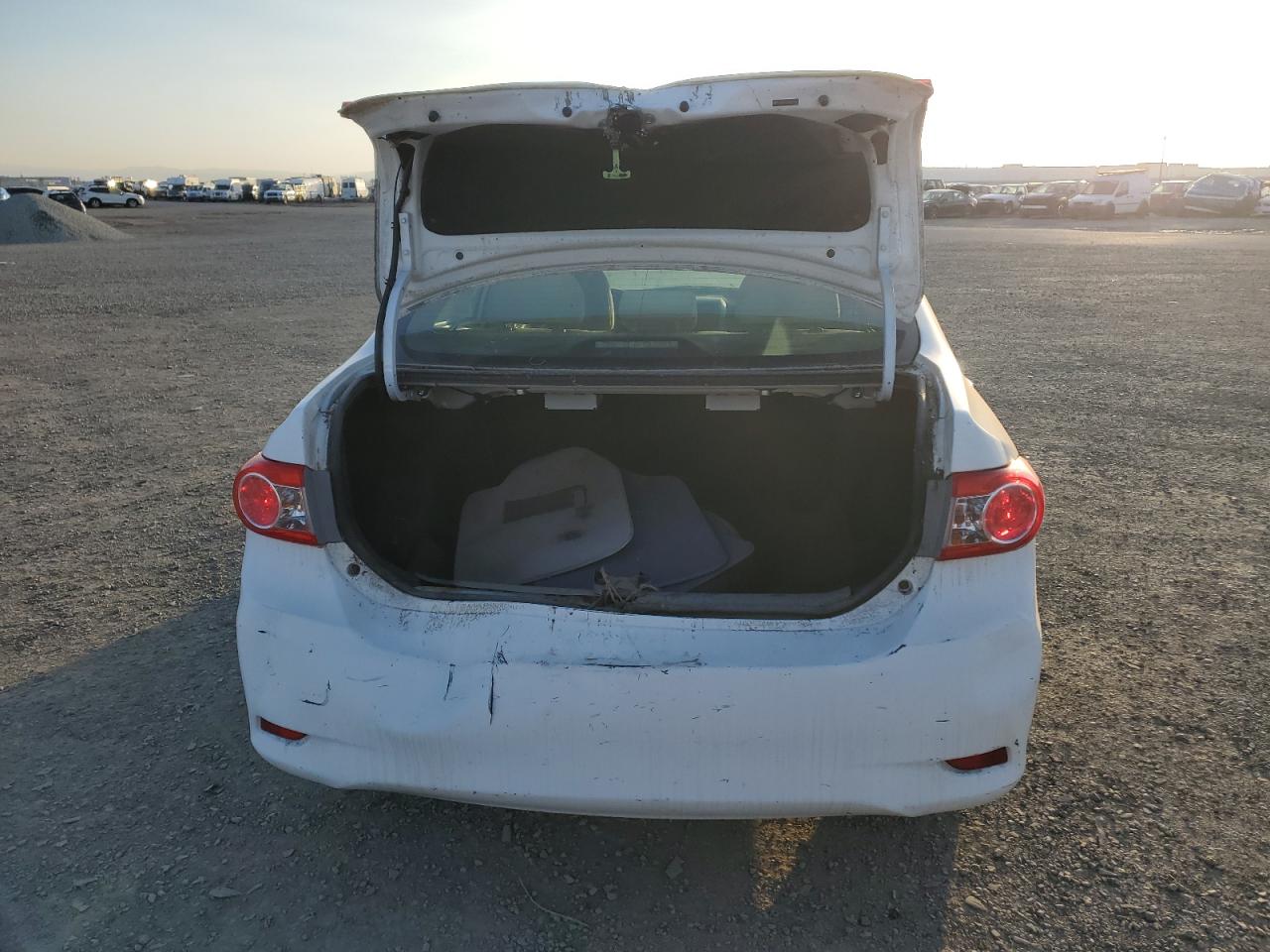 2011 Toyota Corolla VIN 2T1BU4EE0BC597118 Copart auction photo, rear end damage thumbnail 6