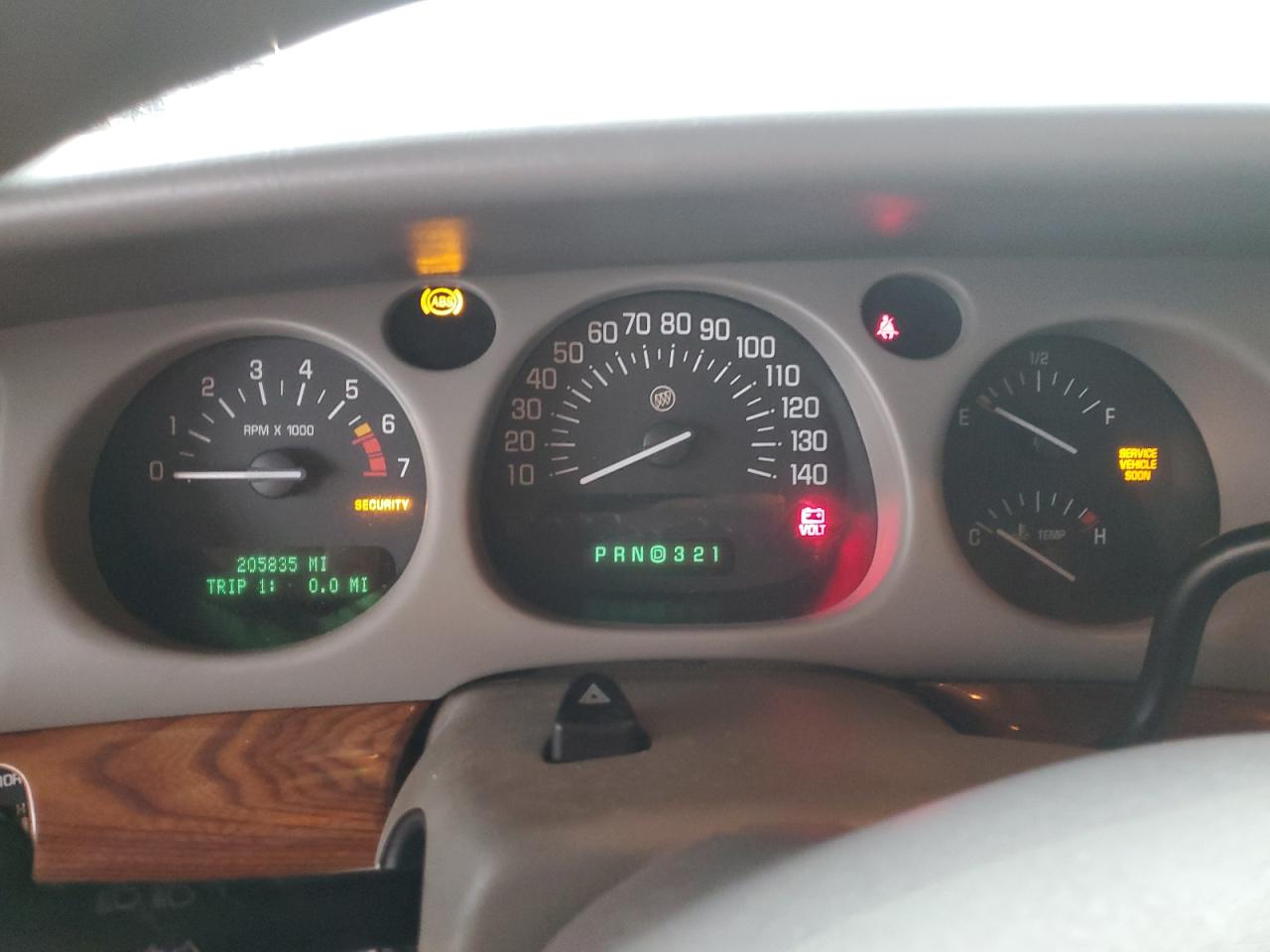 2001 Buick LeSabre VIN 1G4HP54K314184900 Copart auction photo, burn damage thumbnail 9