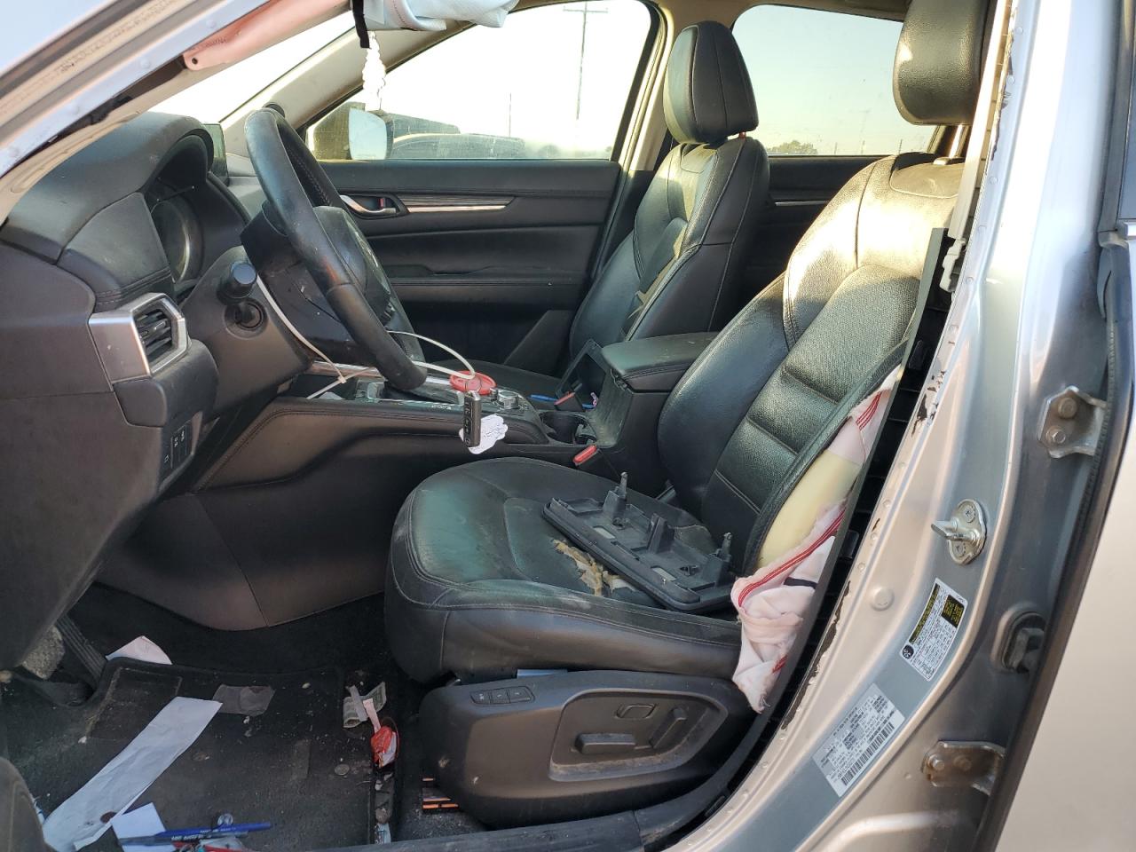 2017 Mazda CX-5 VIN JM3KFADL0H0202731 Copart auction photo, vandalism / rear end damage thumbnail 7