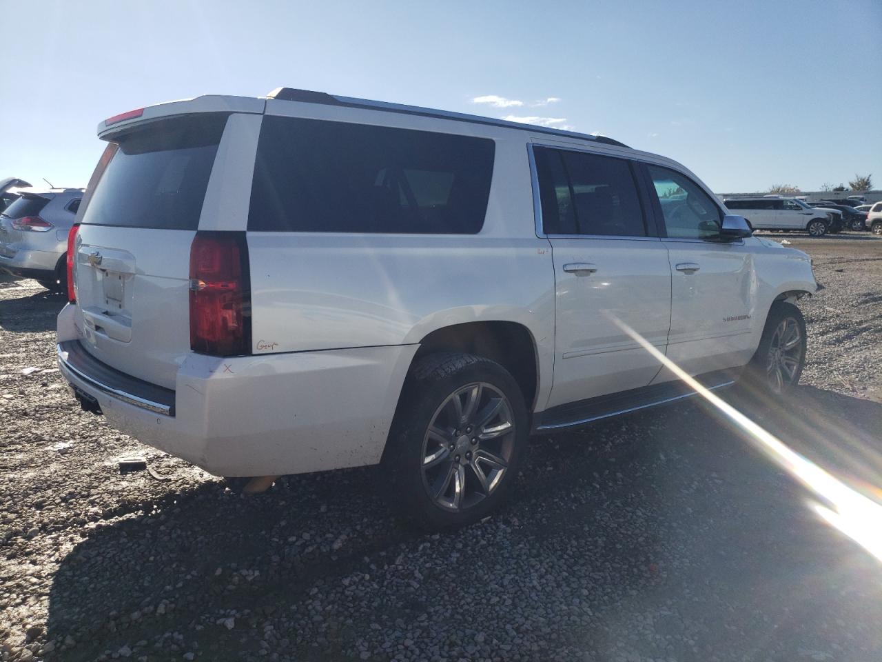 2016 Chevrolet Suburban VIN 1GNSCJKC7GR274029 Copart auction photo, all over damage thumbnail 3