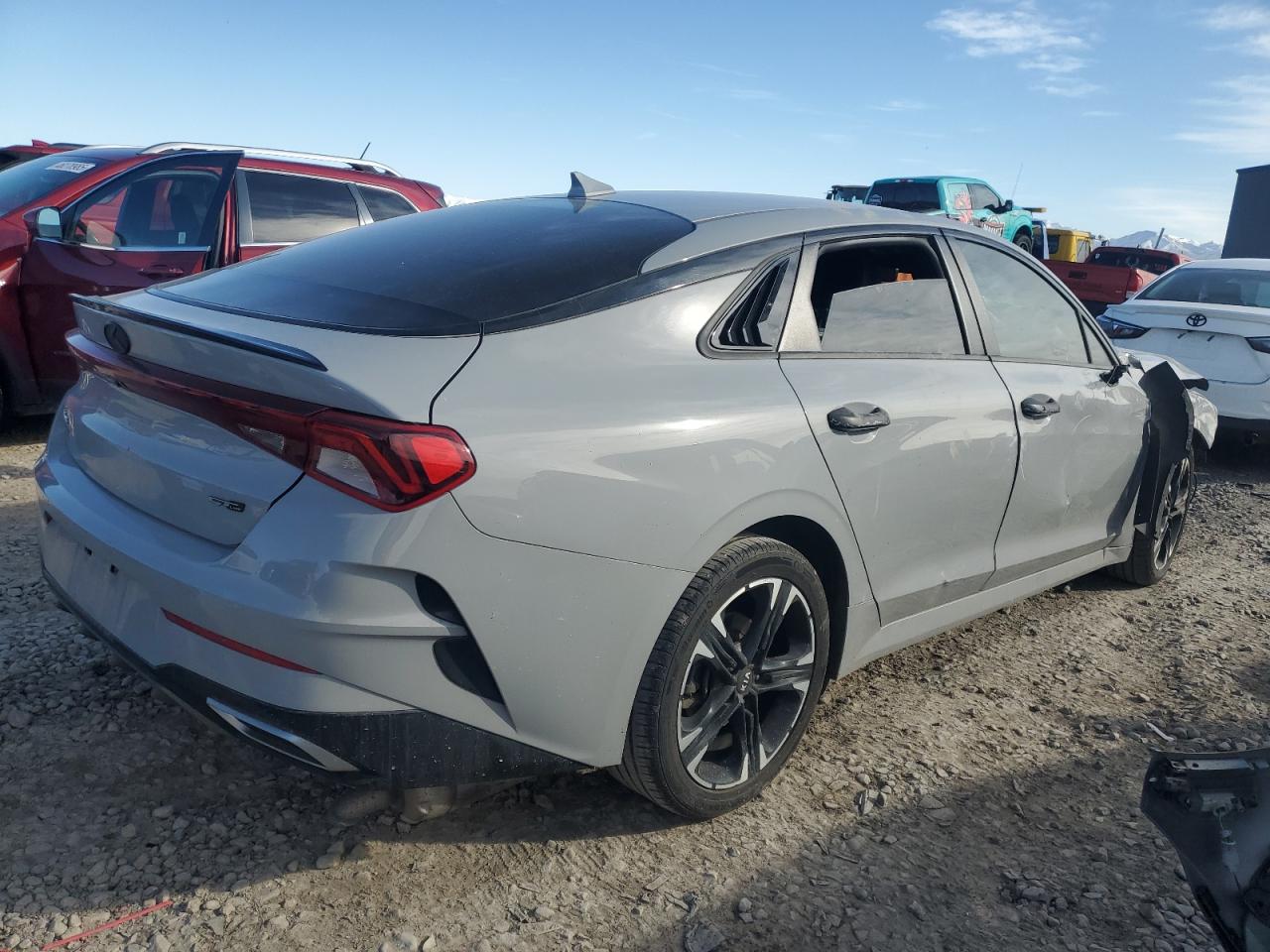2021 KIA K5 VIN 5XXG64J26MG055058 Copart auction photo, front end damage thumbnail 3