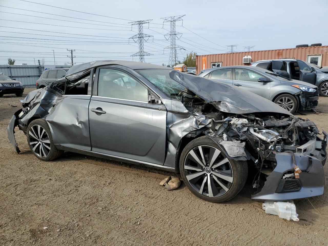 2020 Nissan Altima VIN 1N4BL4CV5LC233220 Copart auction photo, side / front end damage thumbnail 4