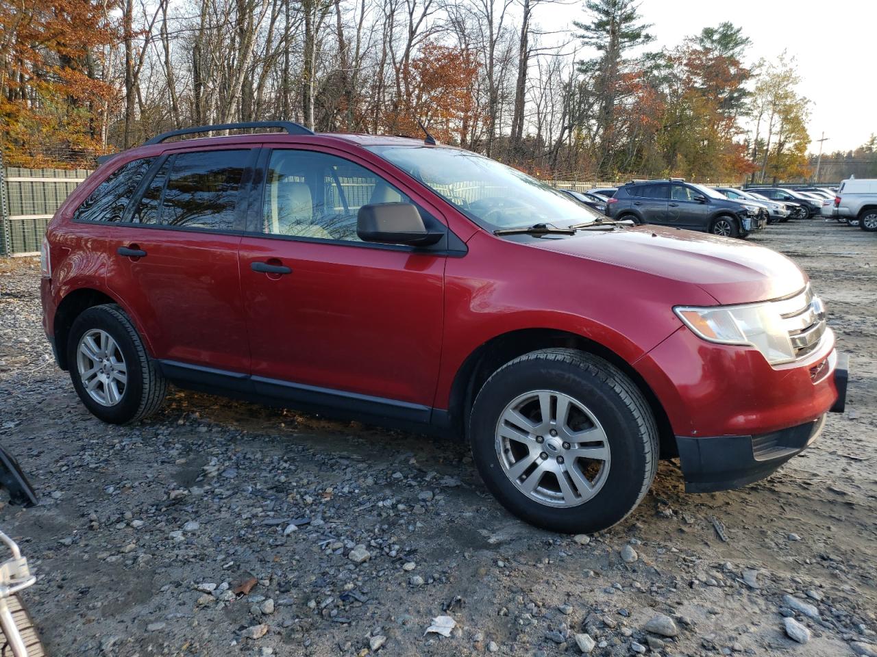 2007 Ford Edge VIN 2FMDK36C07BB47017 Copart auction photo, rear end / minor dent/scratches damage thumbnail 4