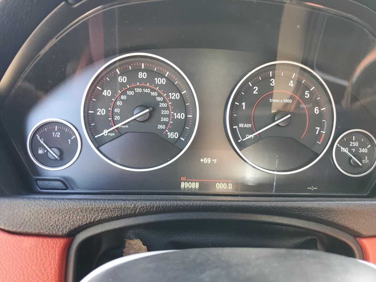 2016 BMW 4er VIN WBA4C9C52GG140893 Copart auction photo, water/flood / front end damage thumbnail 9