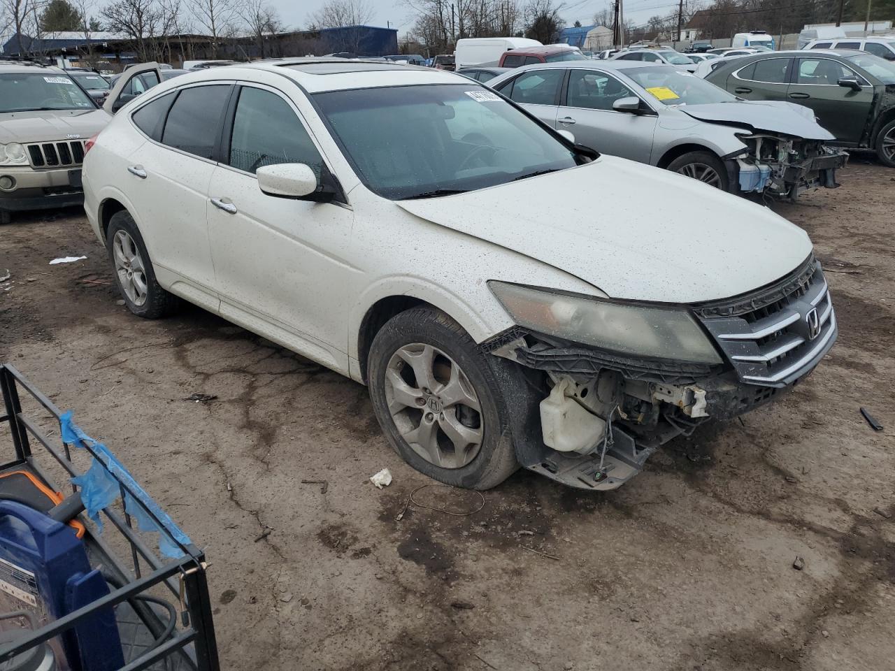 2012 Honda Crosstour VIN 5J6TF2H51CL002022 Copart auction photo, front end damage thumbnail 4