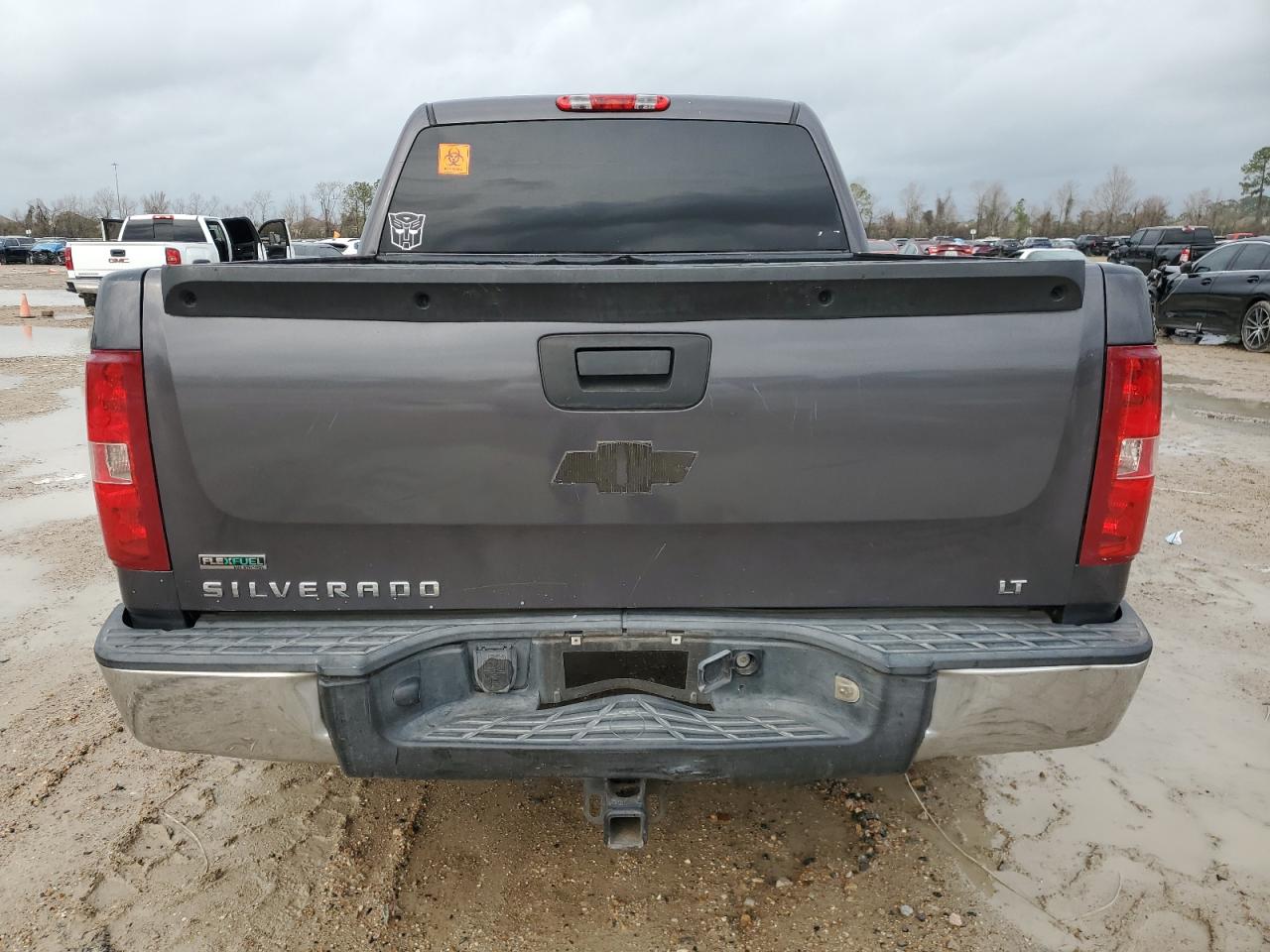 2010 Chevrolet Silverado VIN 3GCRCSE05AG120165 Copart auction photo, front end / side damage thumbnail 6