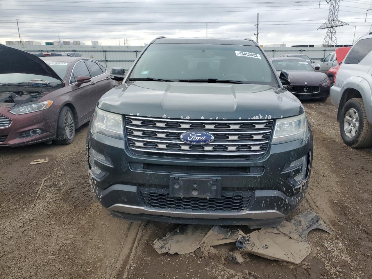 2016 Ford Explorer VIN 1FM5K7D84GGB16498 Copart auction photo, rear end / minor dent/scratches damage thumbnail 5