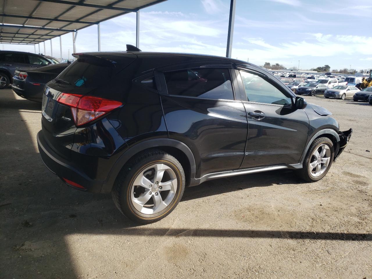 2016 Honda HR-V VIN 3CZRU6H32GM749476 Copart auction photo, front end damage thumbnail 3