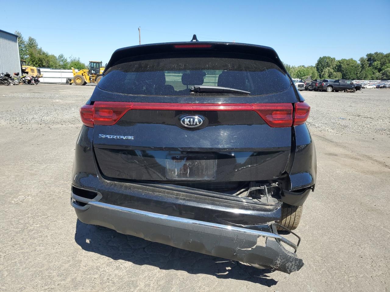 2021 KIA Sportage VIN KNDPMCACXM7932376 Copart auction photo, all over damage thumbnail 6