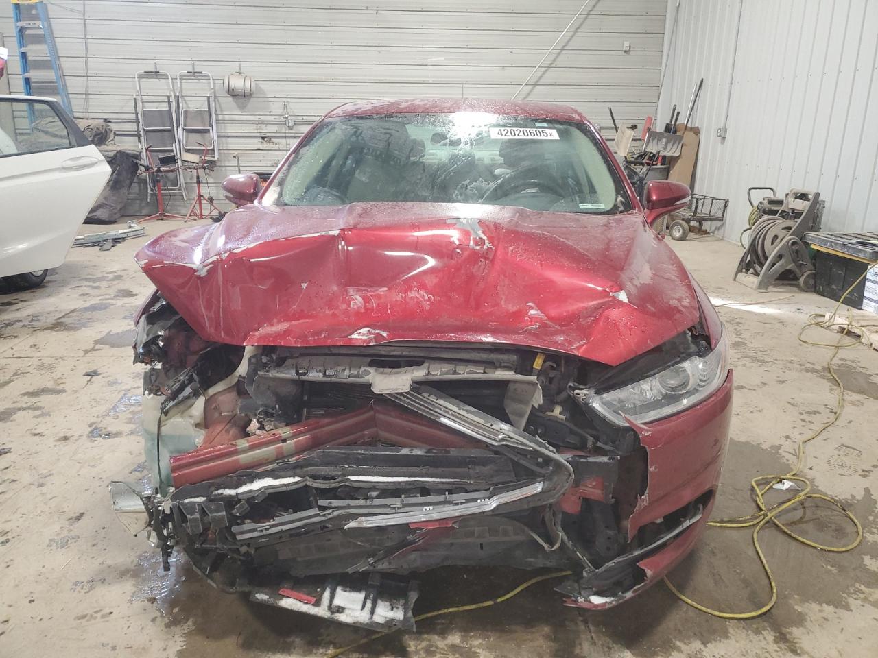 2016 Ford Fusion VIN 3FA6P0H77GR280409 Copart auction photo, front end damage thumbnail 5