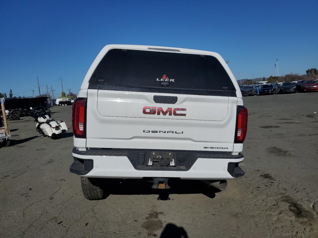2022 GMC Sierra VIN 1GT49REY2NF111776 Copart auction photo, all over damage thumbnail 6