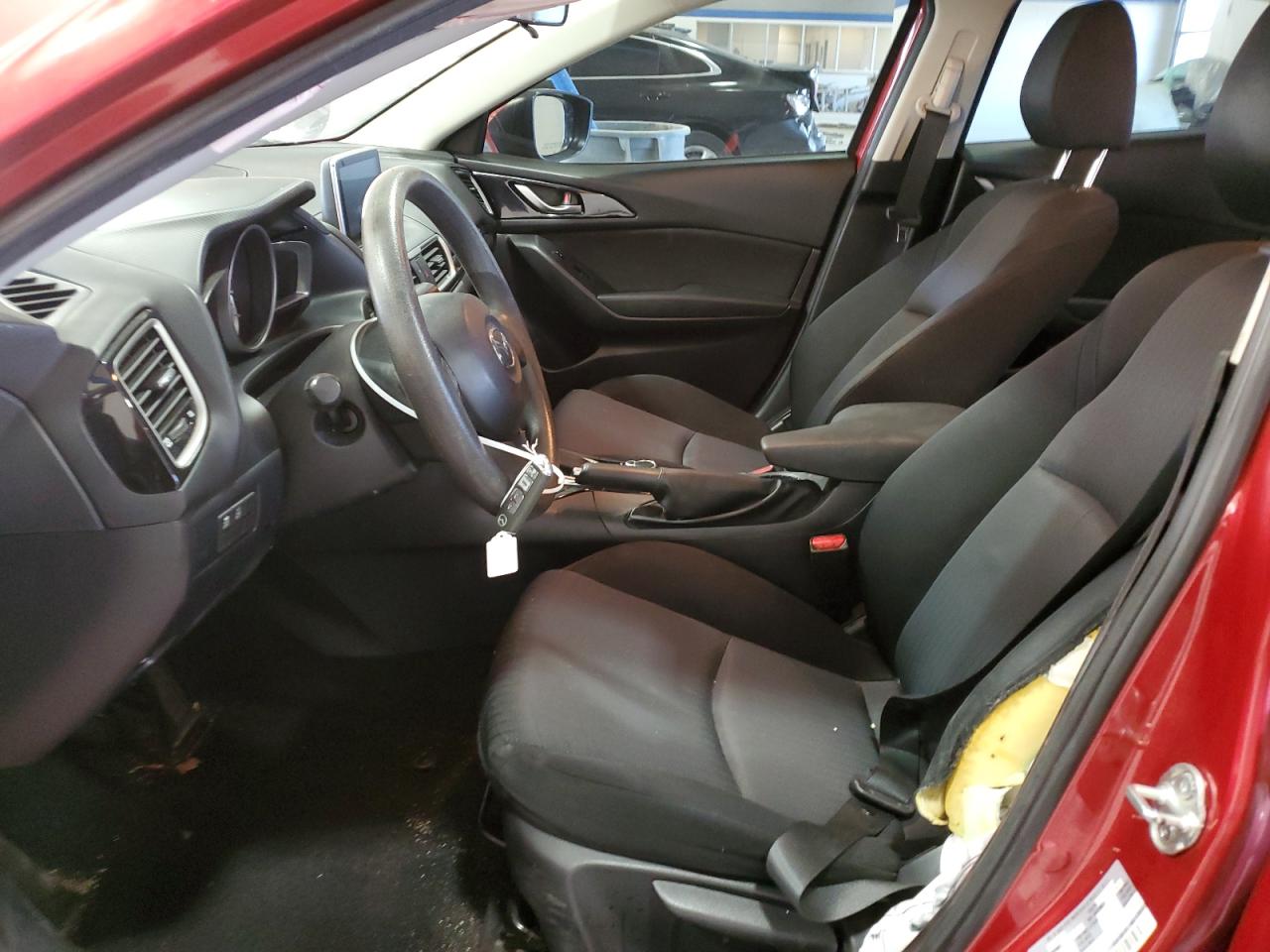 2016 Mazda 3 VIN 3MZBM1T70GM314313 Copart auction photo, side damage thumbnail 7