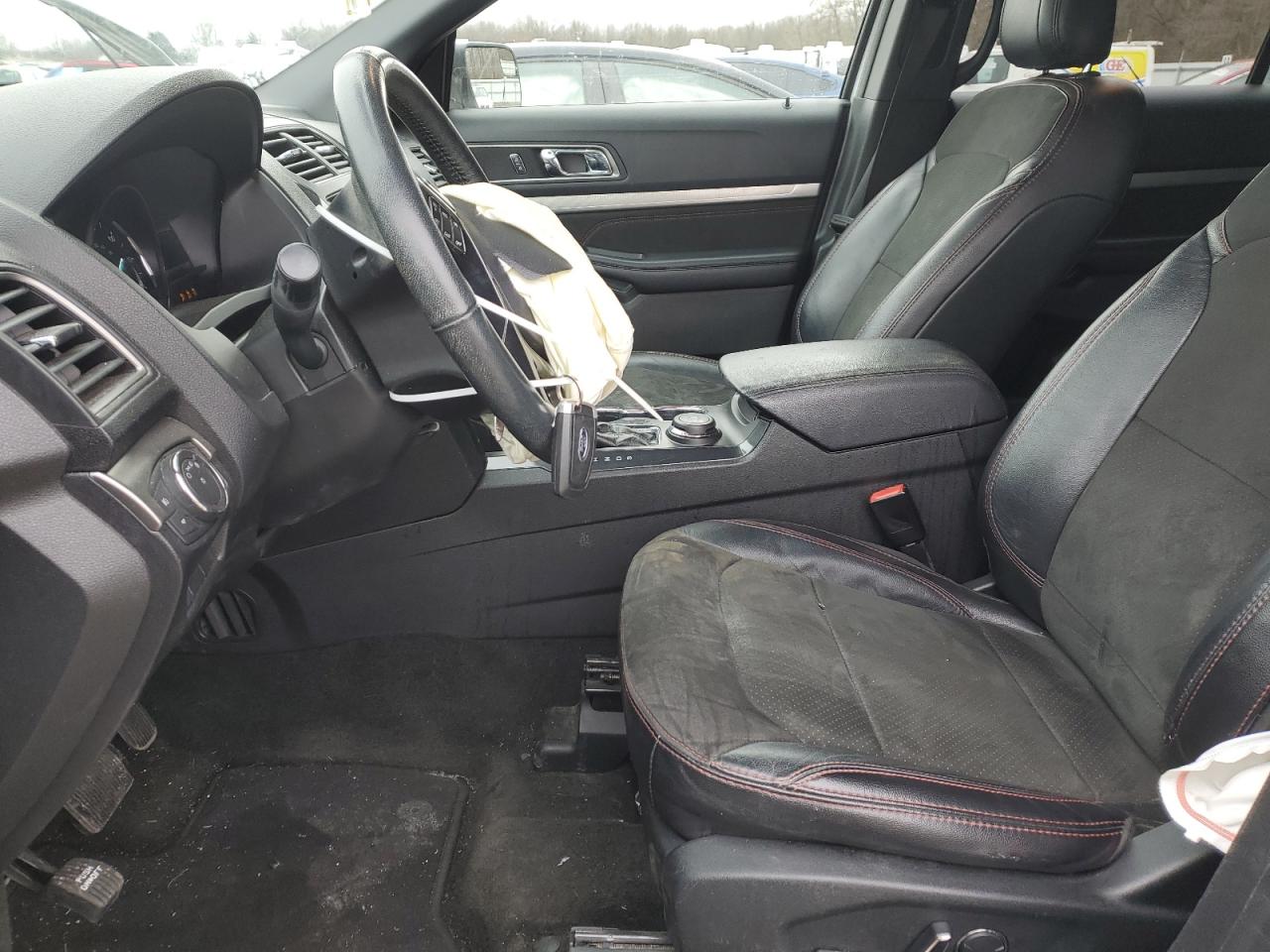 2018 Ford Explorer VIN 1FM5K8D89JGA33520 Copart auction photo, front end / side damage thumbnail 7