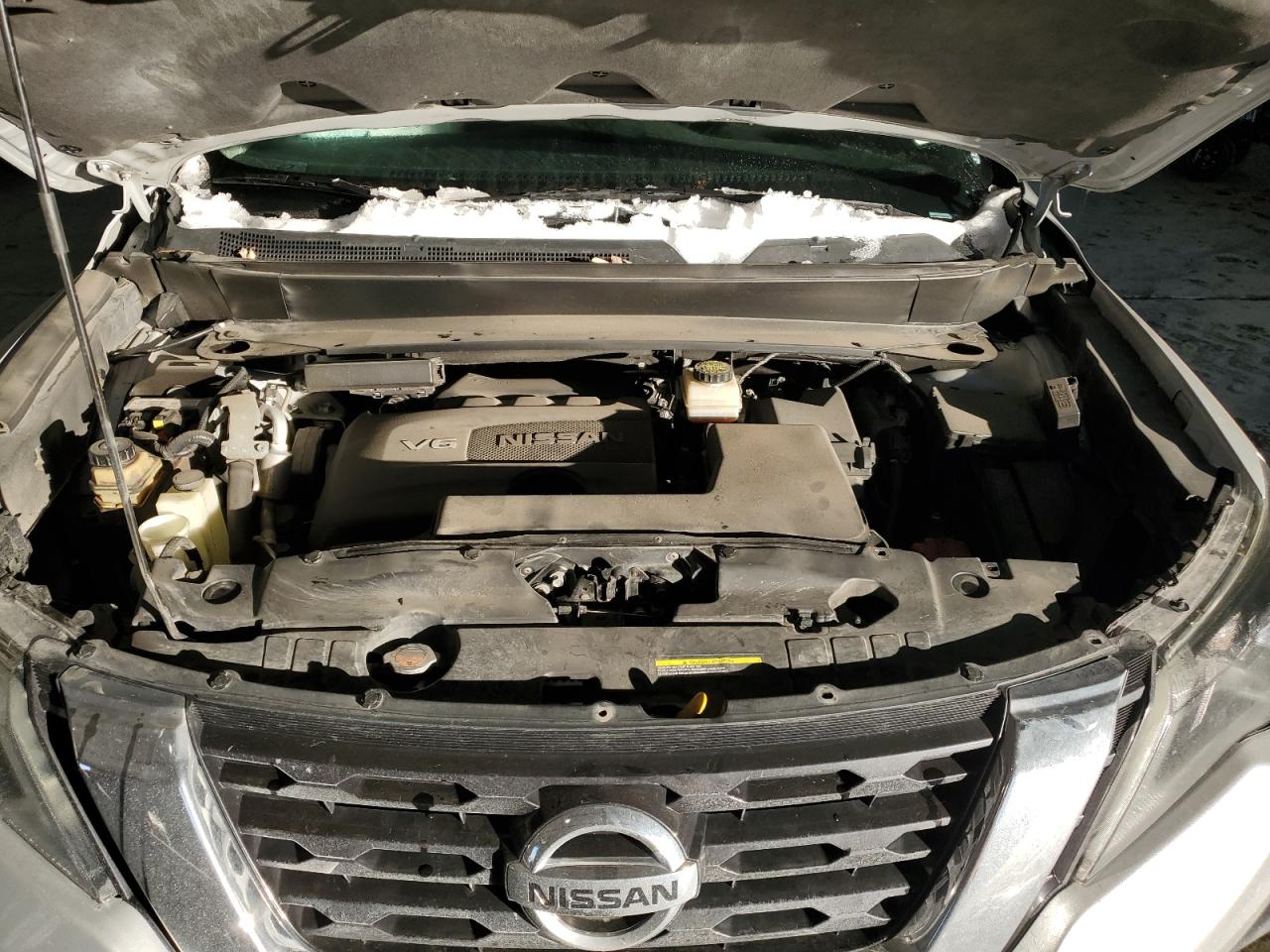 2019 Nissan Pathfinder VIN 5N1DR2MM1KC580582 Copart auction photo, front end / side damage thumbnail 13