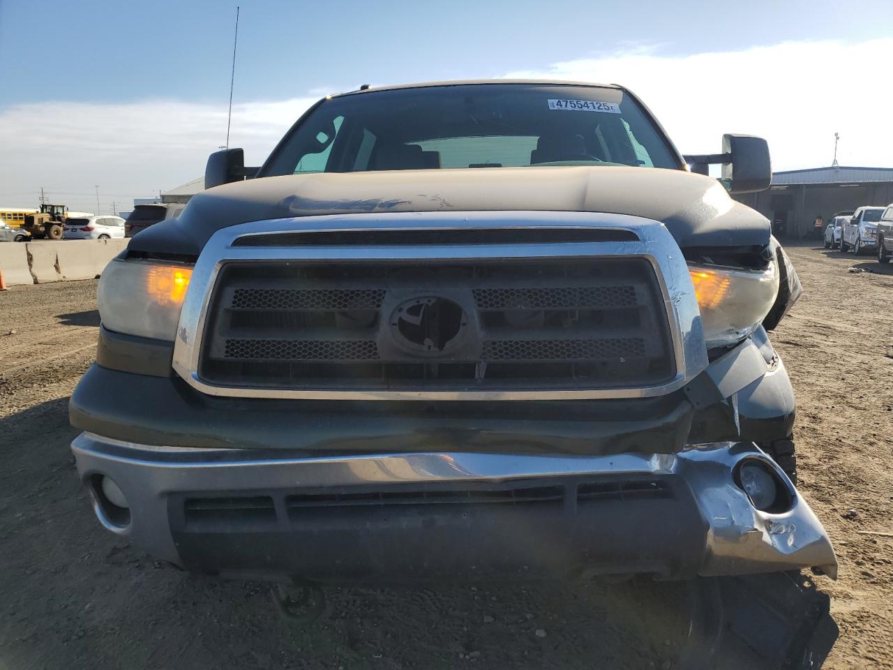 2010 Toyota Tundra VIN 5TFDW5F1XAX108194 Copart auction photo, front end damage thumbnail 5