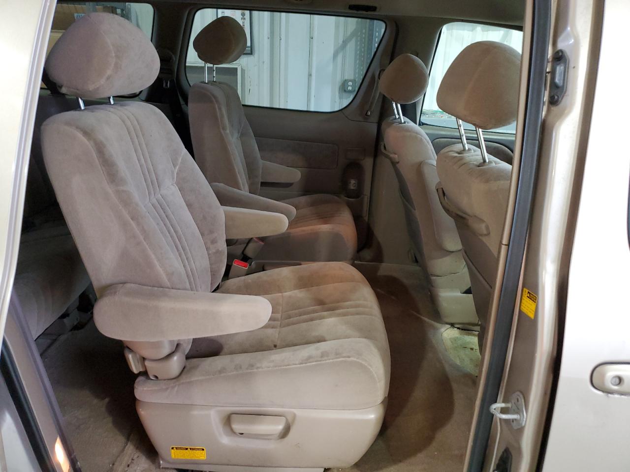 2003 Toyota Sienna VIN 4T3ZF13C03U520118 Copart auction photo, side damage thumbnail 11