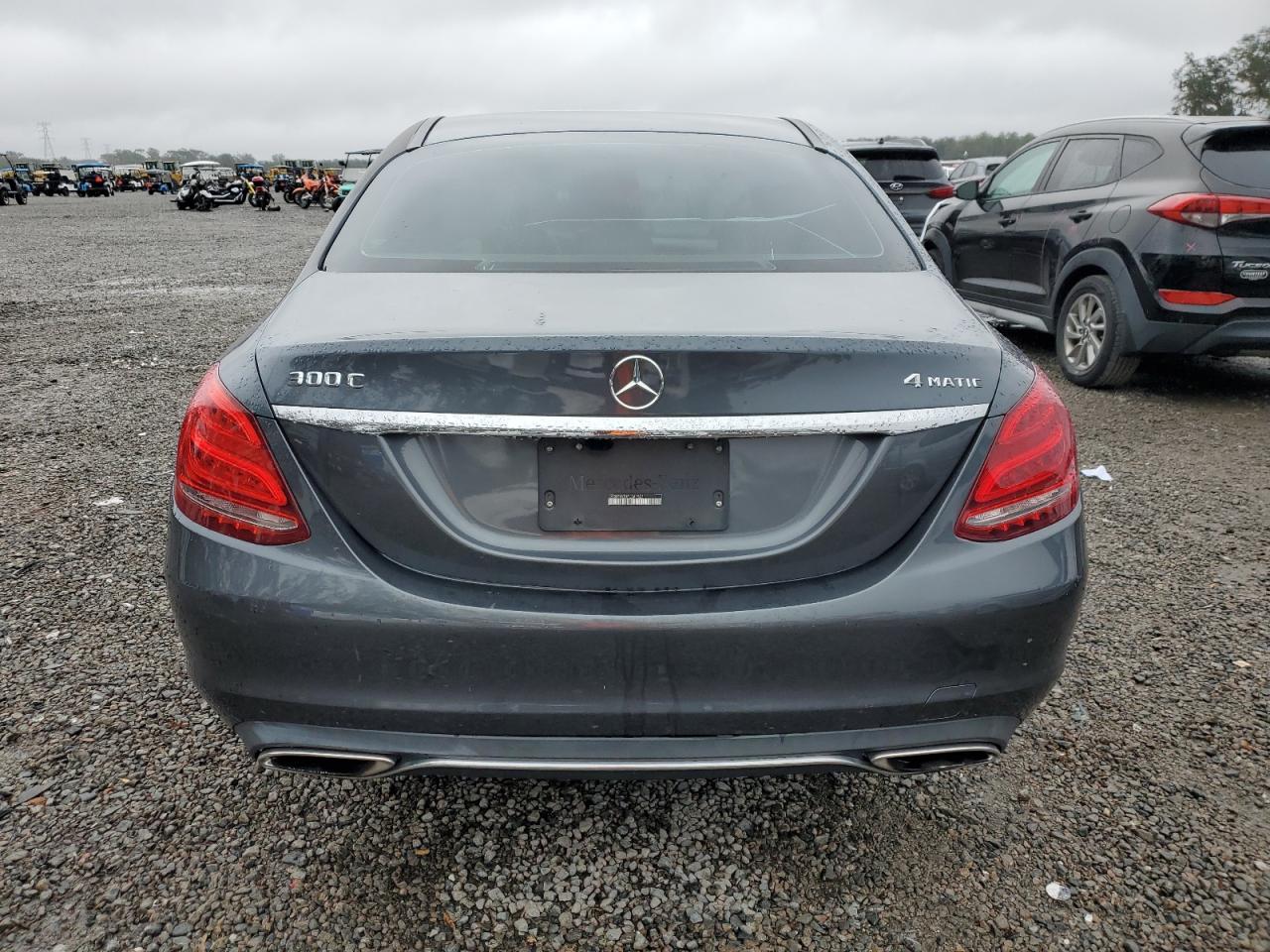 2015 Mercedes-Benz C-klasse VIN 55SWF4KB1FU041521 Copart auction photo, water/flood damage thumbnail 6