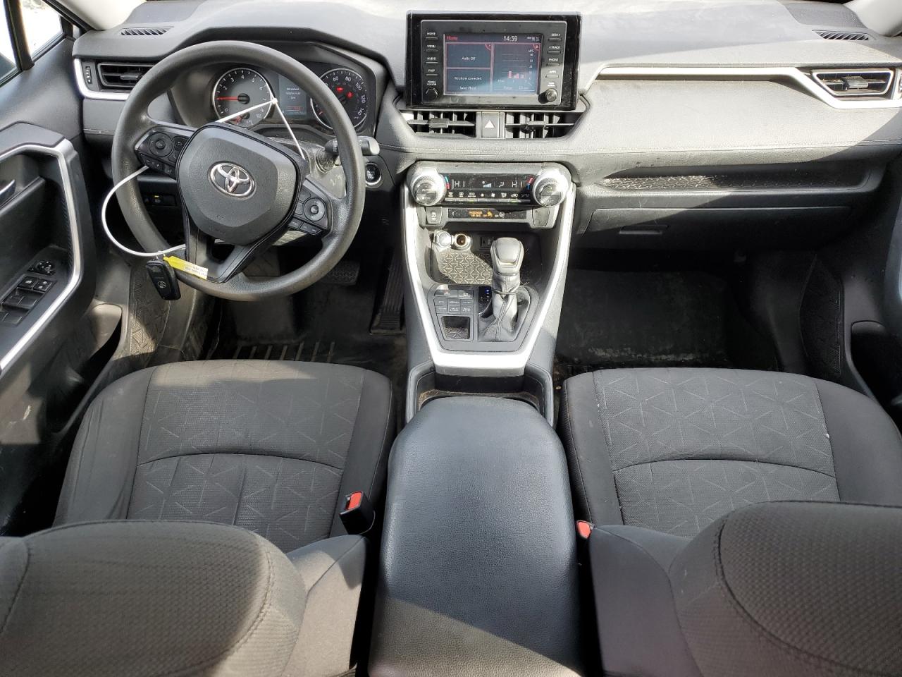 2019 Toyota RAV 4 VIN 2T3P1RFV6KW044215 Copart auction photo, rear end damage thumbnail 8