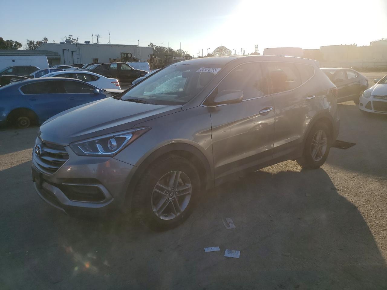 2017 Hyundai Santa Fe VIN 5XYZTDLBXHG387343
