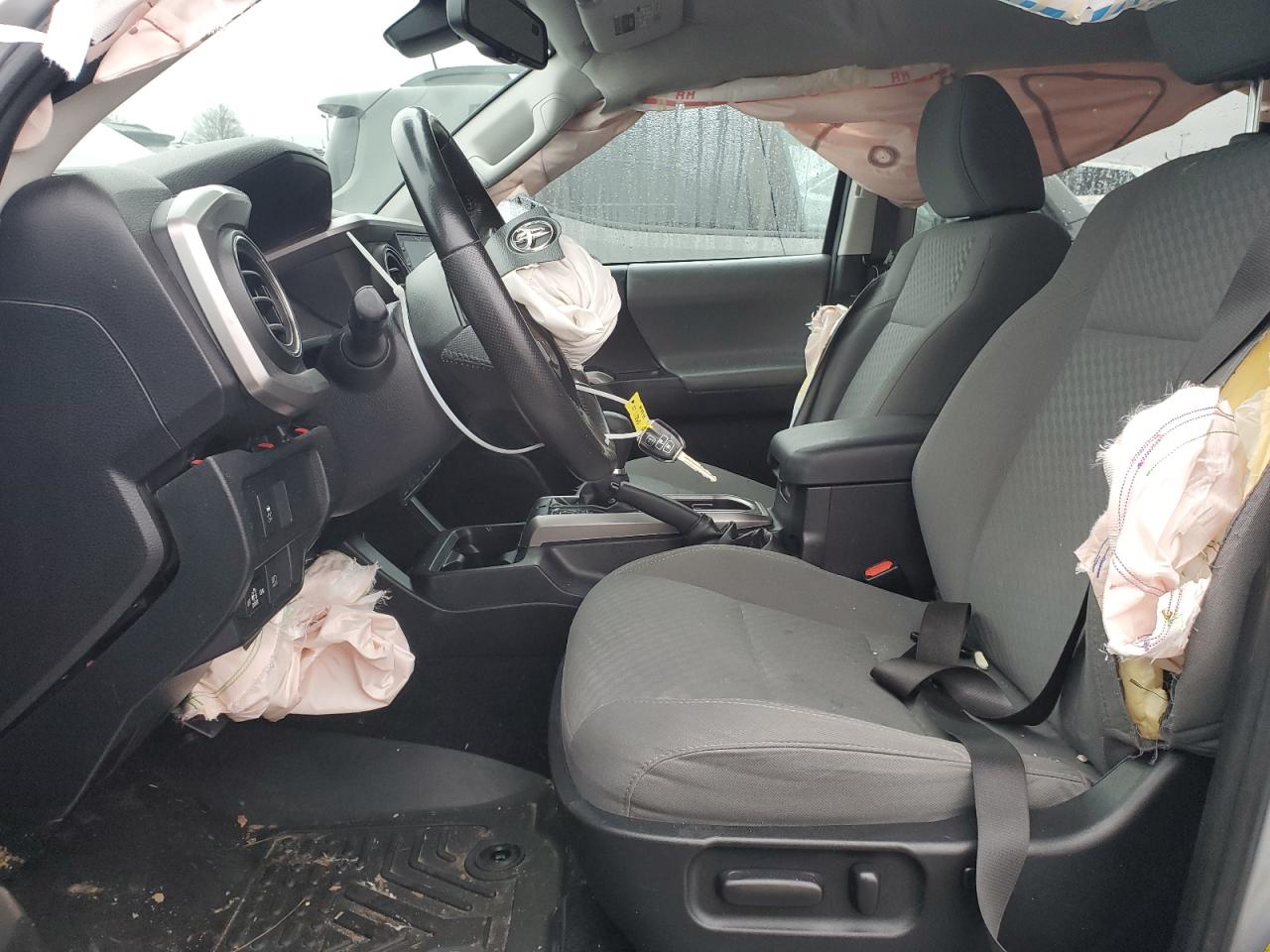 2021 Toyota Tacoma VIN 5TFAZ5CN6MX108084 Copart auction photo, front end / side damage thumbnail 7