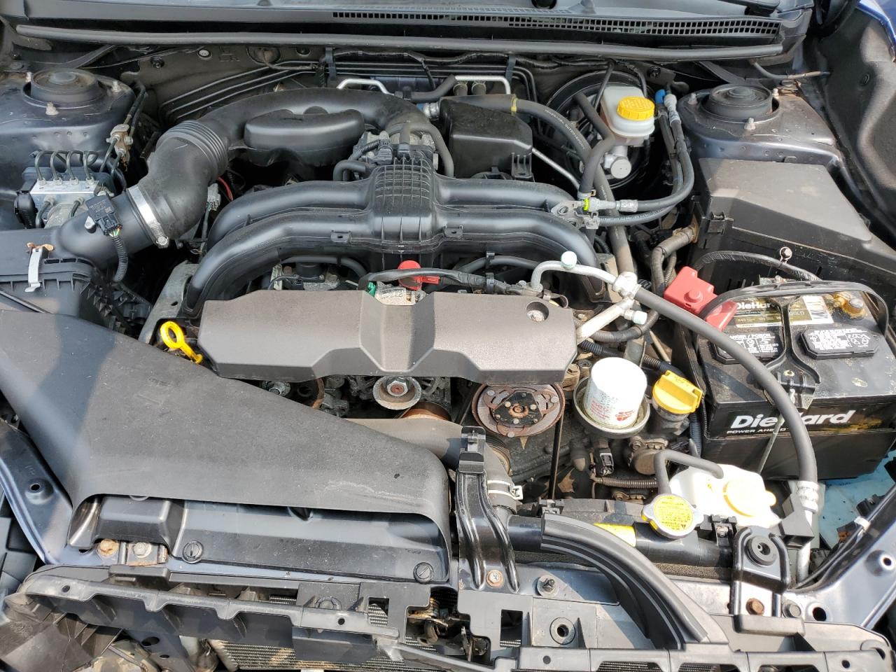 2013 Subaru Impreza VIN JF1GPAA64D2801839 Copart auction photo, all over damage thumbnail 11