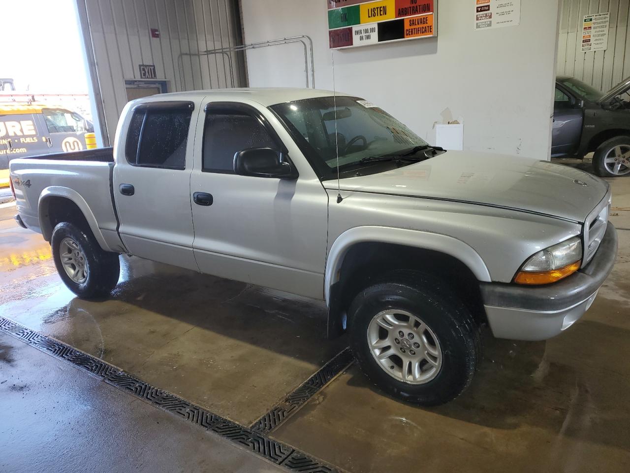 2003 Dodge Dakota VIN 1D7HG38N03S170907 Copart auction photo, front end damage thumbnail 4