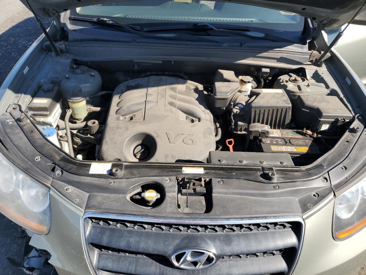 2008 Hyundai Santa Fe VIN 5NMSH73E78H169963 Copart auction photo, front end damage thumbnail 12