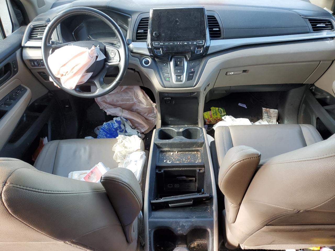 2019 Honda Odyssey VIN 5FNRL6H70KB072288 Copart auction photo, front end / rear end damage thumbnail 8