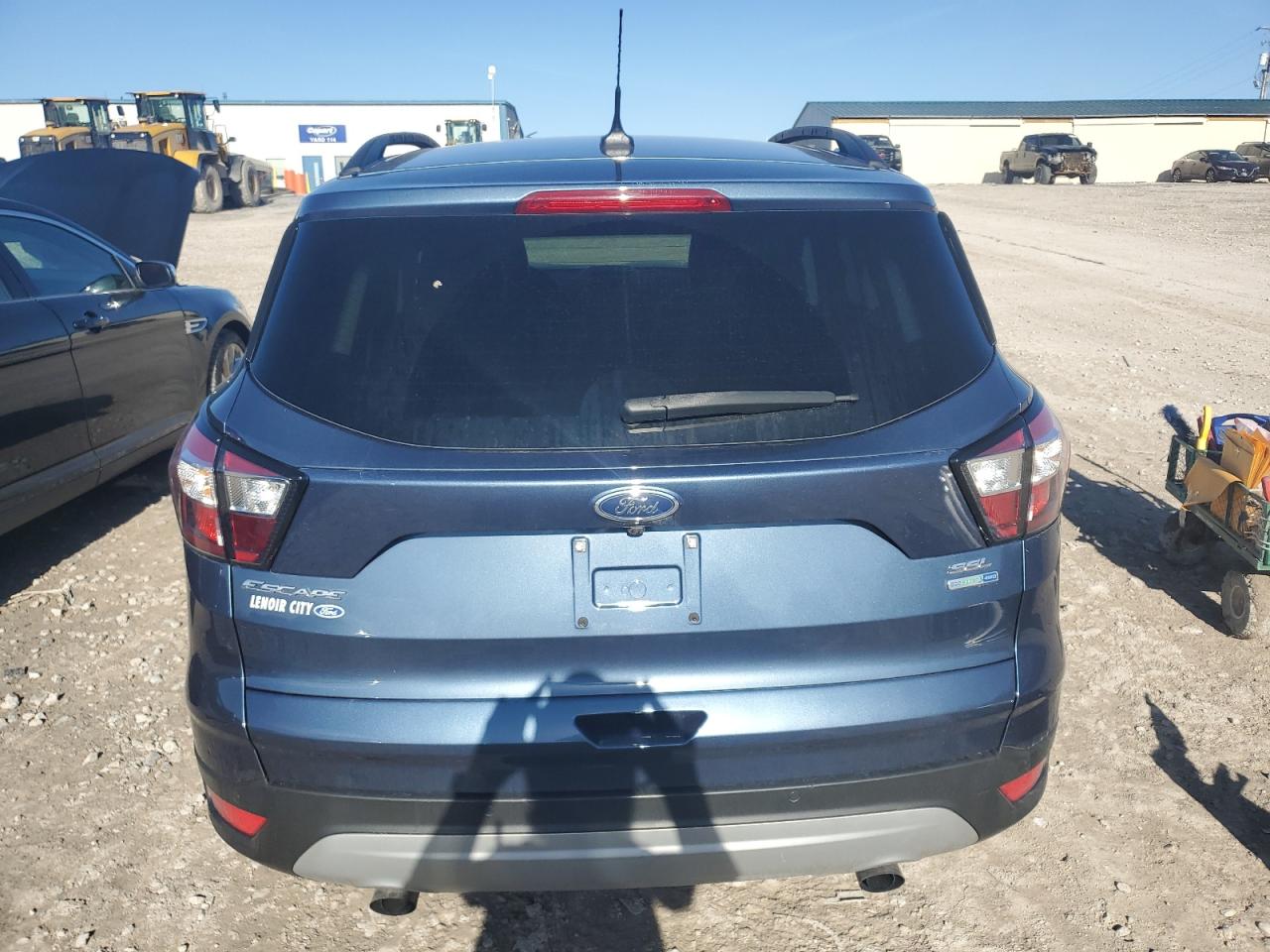 2018 Ford Escape VIN 1FMCU9HD4JUB35095 Copart auction photo, front end damage thumbnail 6