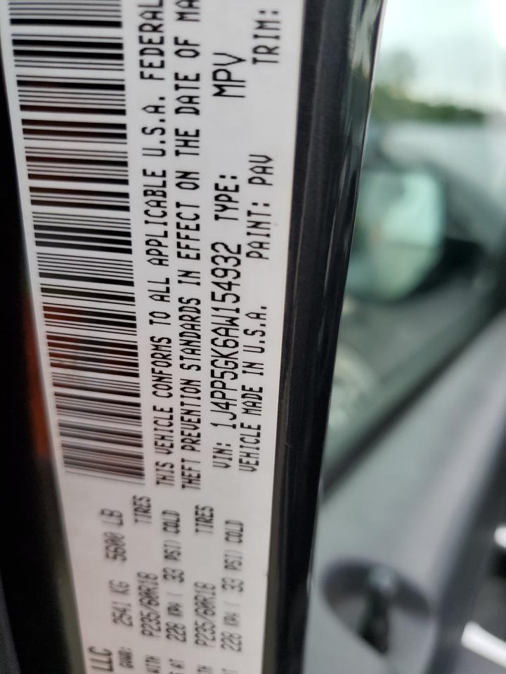 2010 Jeep Liberty (North America) VIN 1J4PP5GK6AW154932 Copart auction photo, front end damage thumbnail 14