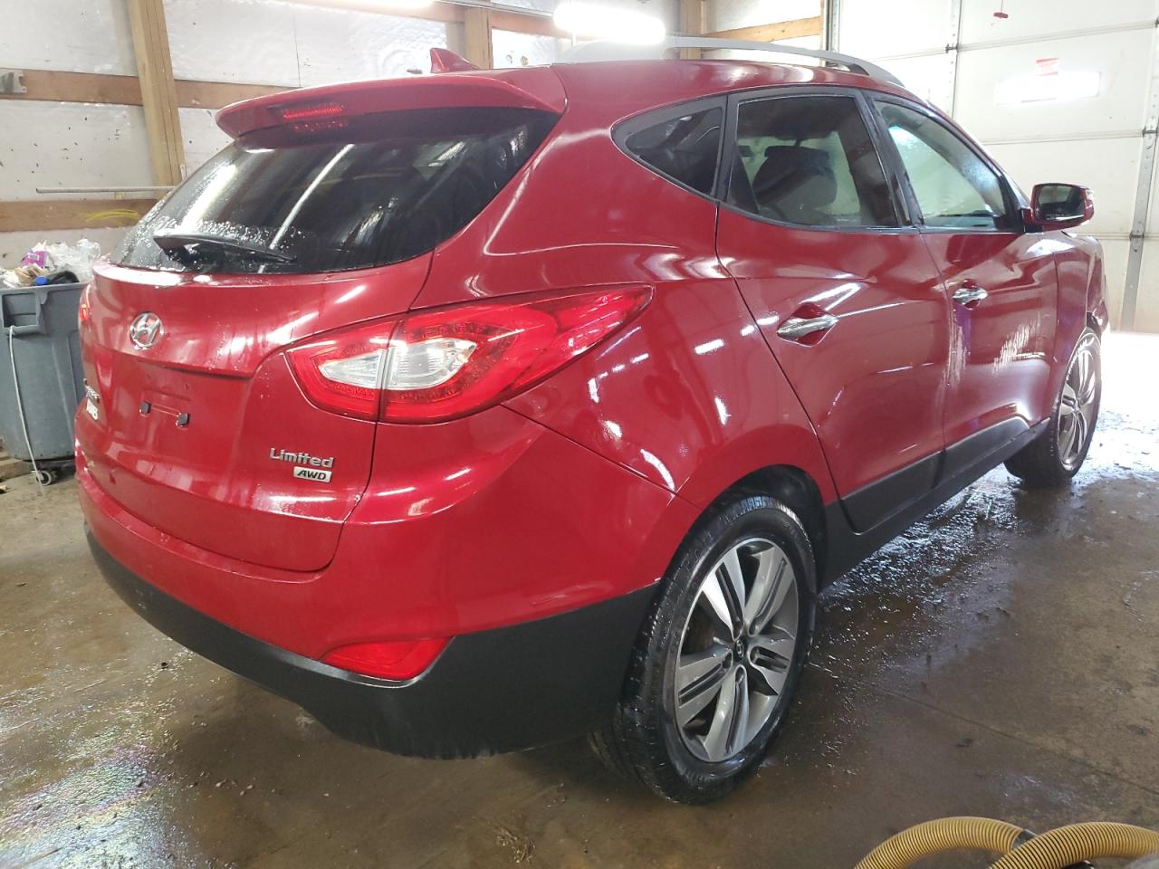 2015 Hyundai Tucson VIN KM8JUCAG5FU076431 Copart auction photo, front end damage thumbnail 3