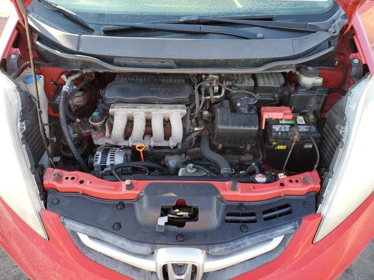 2009 Honda Fit VIN JHMGE88479S056040 Copart auction photo, rear end / minor dent/scratches damage thumbnail 11