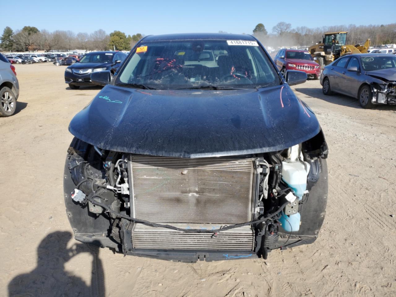 2020 Chevrolet Equinox VIN 2GNAXUEVXL6114974 Copart auction photo, front end / all over damage thumbnail 5