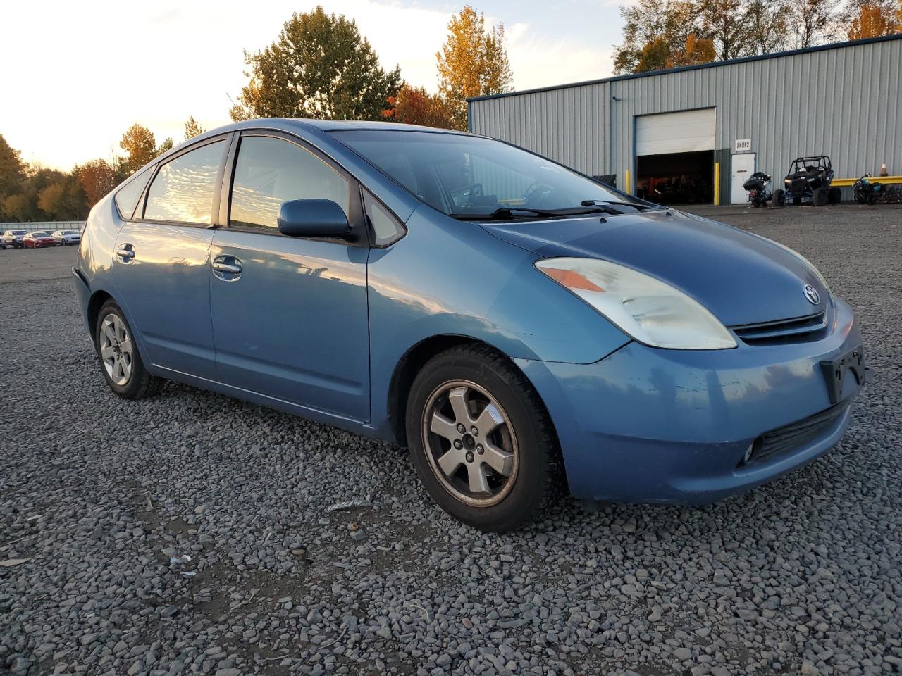 2005 Toyota Prius VIN JTDKB20U750130141 Copart auction photo, rear end damage thumbnail 4